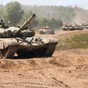 Batalion czołgów T-72 Zawiszaków na poligonie