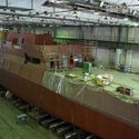 Zaawansowanie budowy w Stoczni MW okrętu Ślązak, wcześniej znanego jako projekt Gawron