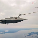 Bezzałogowy X-47B tankuje w powietrzu
