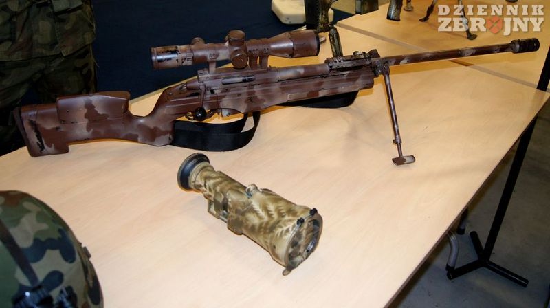 kilka paprotek i trochę farby, SAKO TRG-22