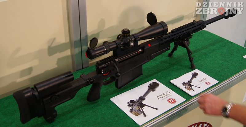 karabin wyborowy AI AX50 kal. 12,7 mm