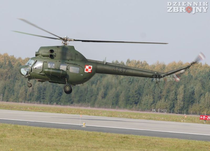 Śmigłowiec Mi-2 Lotnictwa Wojsk Lądowych