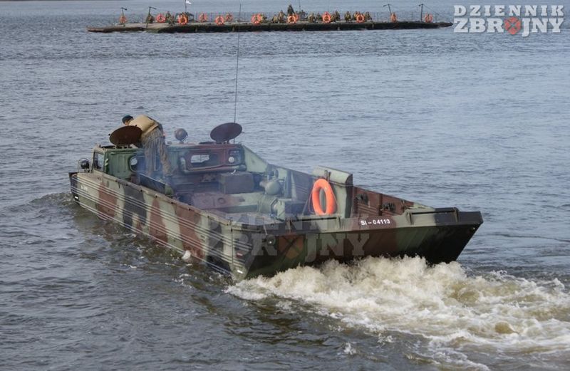 PTS-M w żywiole.