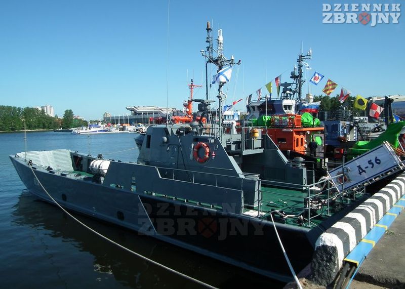 Kuter D-56 pływa we Flotylli Kaspijskiej