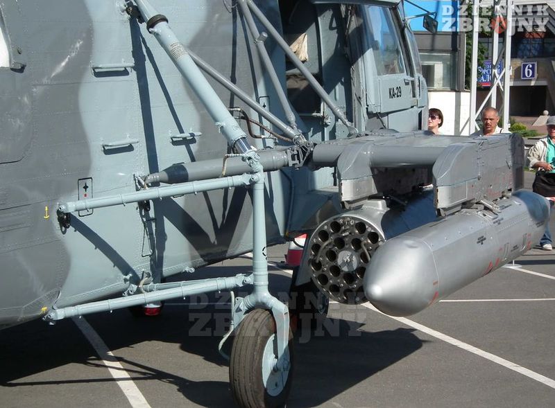 Węzły podwieszeń Ka-29