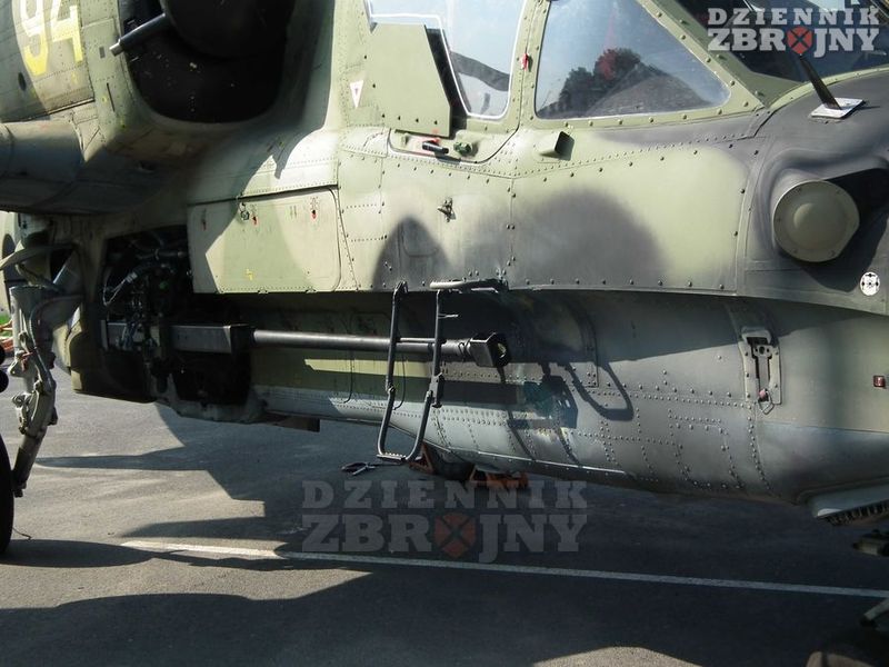 Kadłubowe działko 2A42 kal. 30 mm Aligatora