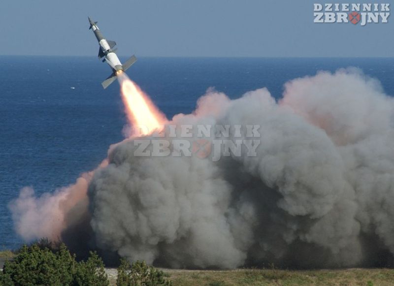 Start pocisku zestawu S-125 Newa