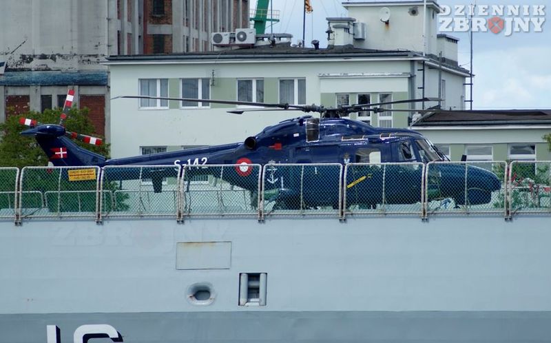 Lynx na pokładzie Absalona.
