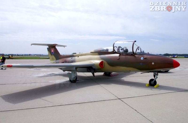 Szkolny L-29 Delfin.