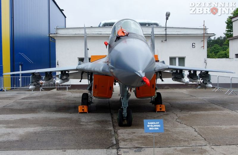 Jednomiejscowy myśliwski MiG-29 - nielot z WZL nr 2.