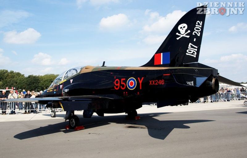 Hawk T1 z Royal Air Force.