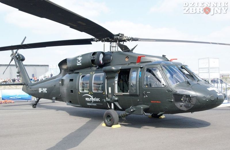 Sikorsky S-70i zbudowany w PZL Mielec.