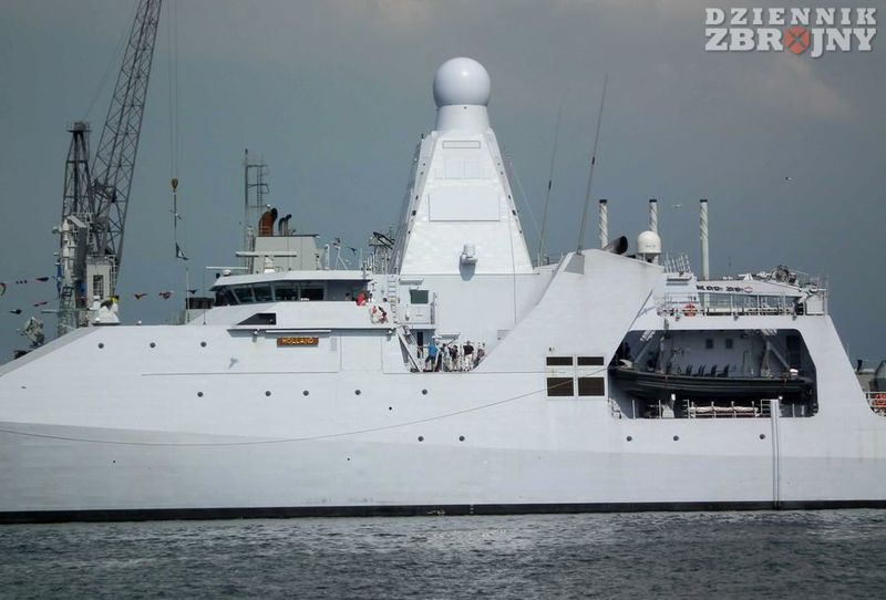 Śródokręcie patrolowca. 