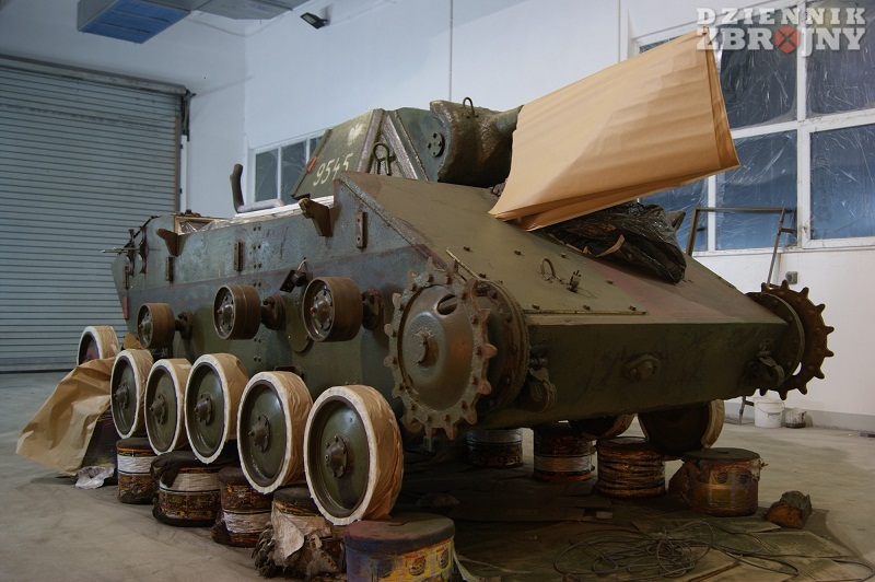 Renowacja T-70