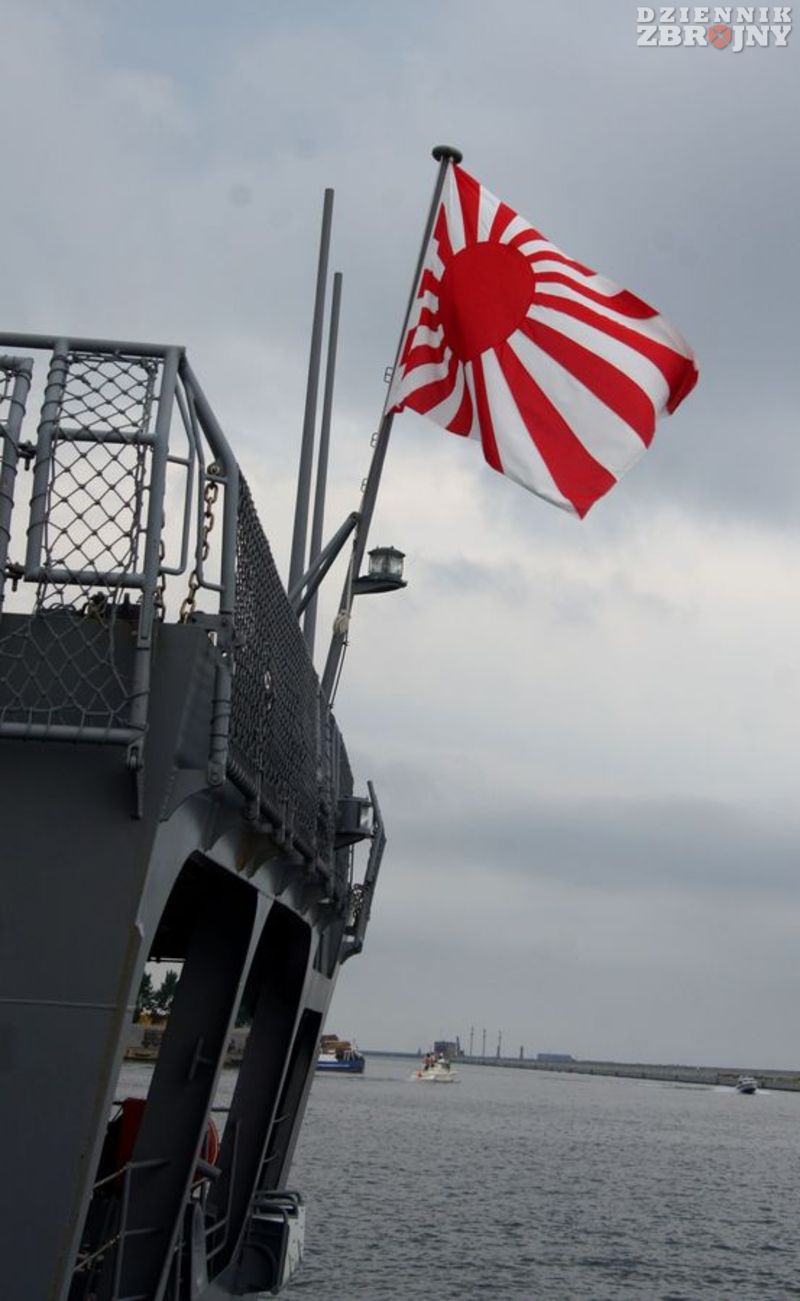 Japońskie okręty wojenne w Gdyni