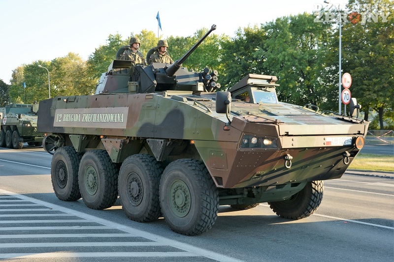 KTO Rosomak z 12. Brygady Zmechanizowanej. 